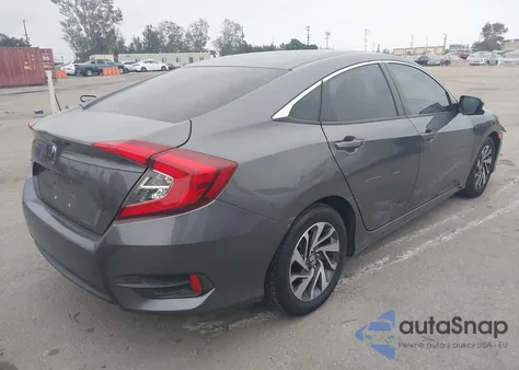 2016 Honda Civic Ex from USA, damaged, VIN 2HGFC2F76GH553129
